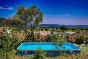 Grand Studio provençal, piscine vue magnifique